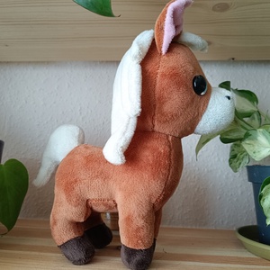 Plüss ló - játék & sport - plüssállat & játékfigura - ló - Meska.hu