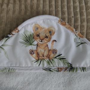�� Pihe-puha Kapucnis Babafürdőlepedő � Az esti pancsolás kedvence �� - baba - mama - pelenkázó, babafürdető kellékek - baba törölköző - Meska.hu