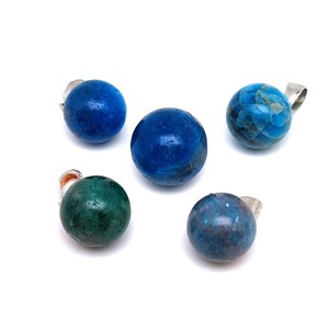 Apatit golyó medál 11-12mm, Ékszer, Nyaklánc, Medál, , MESKA
