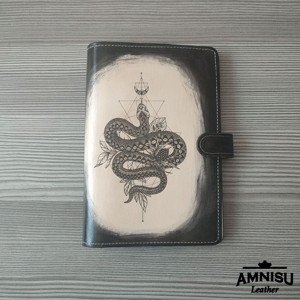 Kígyó mintás noteszborító, Otthon & Életmód, Papír, írószer, Könyv- és füzetborító, , MESKA