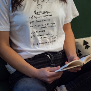 Grinch napirendje karácsonyi póló - Meska.hu