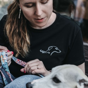 kutyám>te agár/ whippet póló, Ruha & Divat, Női ruha, Póló, felső, Fotó, grafika, rajz, illusztráció, MESKA