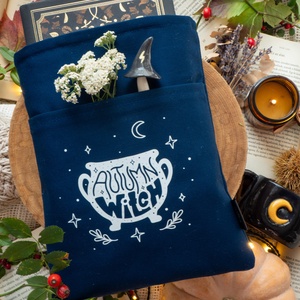 kék őszi boszi könyvtasi, Könyv & Zene, Könyvtok, Varrás, MESKA