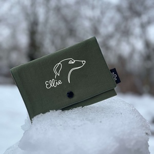 kutyás neves kisállat egészségügyi/ oltási könyv/ útlevél tok, Otthon & Életmód, Ház & Kert, Kutyatábla, Varrás, MESKA