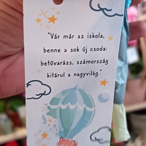 Labubus ballagási csokor  - otthon & életmód - virágdekoráció - virágok - virágcsokor - Meska.hu
