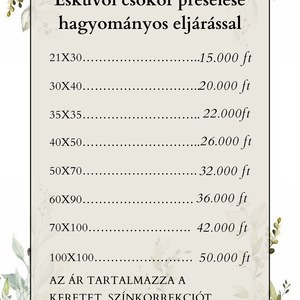 Esküvői csokor préselése - otthon & életmód - dekoráció - virágdísz és tartó - virágbox, virágdoboz - Meska.hu