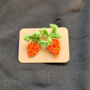 Répa fülbevaló, Ékszer, Fülbevaló, Pötty fülbevaló, Horgolás, MESKA