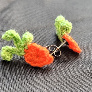 Répa fülbevaló - ékszer - fülbevaló - pötty fülbevaló - Meska.hu