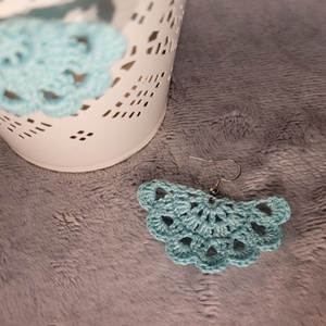 Legyező fülbevaló - ékszer - fülbevaló - lógó fülbevaló - Meska.hu