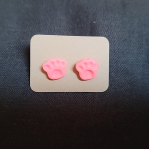 Tappancs fülbevaló, Ékszer, Fülbevaló, Pötty fülbevaló, Gyurma, MESKA