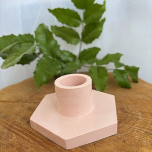Hatszög álló gyertyatartó - otthon & életmód - gyertya, illat, aroma - gyertyatartó - Meska.hu