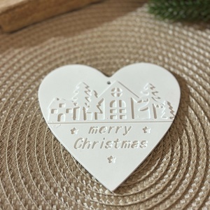 Gipsz - Cement Karácsonyfadísz 4 db/csomag - karácsony - karácsonyi lakásdekoráció - karácsonyfadíszek - Meska.hu