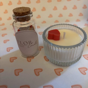 Valentin-napi mini box (home decor) - otthon & életmód - gyertya, illat, aroma - mécses és mécsestartó - Meska.hu