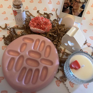 Valentin-napi maxi box II. (home decor) - otthon & életmód - gyertya, illat, aroma - mécses és mécsestartó - Meska.hu