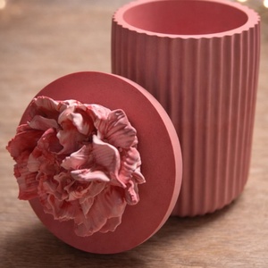 Virágos tetős tároló, Ékszer, Ékszertartó, Ékszertartó tál, Gipszöntés, MESKA