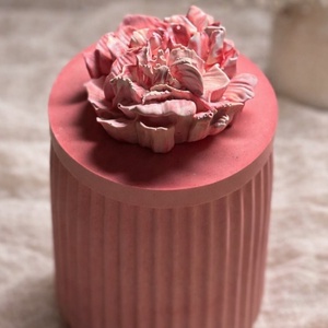 Virágos tetős tároló - ékszer - ékszertartó - ékszertartó tál - Meska.hu