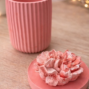 Virágos tetős tároló - ékszer - ékszertartó - ékszertartó tál - Meska.hu