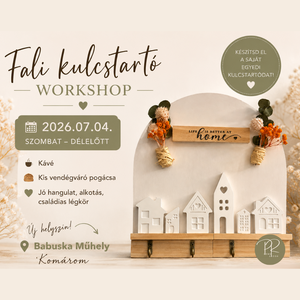 Fali kulcstartó készítő Workshop - Komárom� - diy (csináld magad) - workshop & tanfolyam - Meska.hu