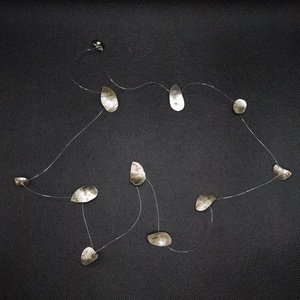 Ezüst esőcseppek - ékszer - nyaklánc - statement nyaklánc - Meska.hu