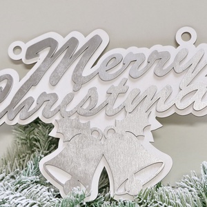 Merry Christmas felirat - karácsony - adventi díszek - adventi ajtódísz - Meska.hu