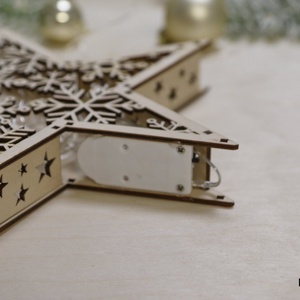Karácsonyi csillag - ablakdísz - karácsony - adventi díszek - adventi ablakdekoráció - Meska.hu