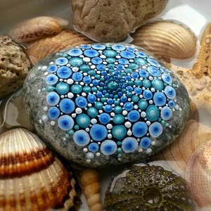 Mandala kő -  - Meska.hu