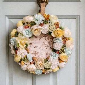 Üde tavaszi ajtódísz  - Meska.hu