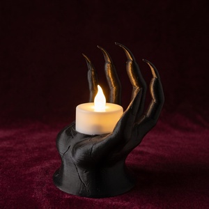 Halloweeni Boszorkánykéz 3D Nyomtatott LED Mécsestartó, Otthon & Életmód, Dekoráció, Halloween, Halloweeni lámpás, Mindenmás, MESKA
