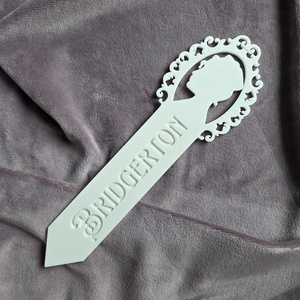 Bridgerton könyvjelző  - könyv & zene - könyvjelző - Meska.hu