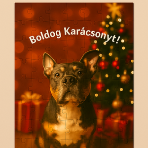 Egyedi mágneses fényképes puzzle - otthon & életmód - papír, írószer - egyedi szerkesztés - Meska.hu