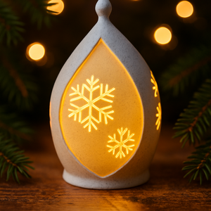 Fénykupola Led-es mécsestartó, Karácsony, Adventi díszek, Adventi asztaldísz, Fotó, grafika, rajz, illusztráció, MESKA