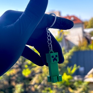 Minecraft Kulcstartó - Táskadísz - Gamer Kiegészítő - Videójáték Ajándék - TNT, Skeleton vagy Creeper - táska & tok - kulcstartó & táskadísz - kulcstartó - Meska.hu