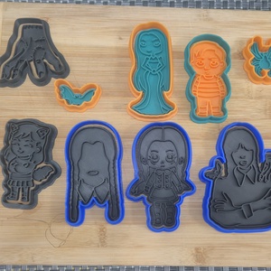 Wednesday sütikiszúró szett, Otthon & Életmód, Konyhafelszerelés, tálalás, Sütés, főzés, Sütikiszúró, Mindenmás, MESKA