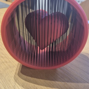 Lebegő szív 3D dekoráció, Otthon & Életmód, Dekoráció, Dísztárgy, Mindenmás, MESKA