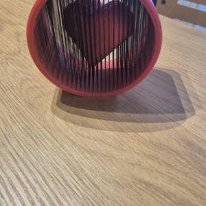 Lebegő szív 3D dekoráció - otthon & életmód - dekoráció - dísztárgy - Meska.hu