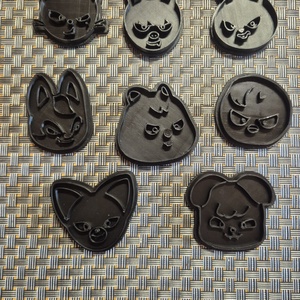 Stary Kids Evil SKZOO Sütikiszúró szett  - otthon & életmód - konyhafelszerelés, tálalás - sütés, főzés - sütikiszúró - Meska.hu