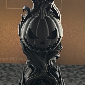 Lidércfény � Gótikus 3D Nyomtatott Halloween Tök Mécsestartó - otthon & életmód - dekoráció - halloween - halloweeni dekoráció - Meska.hu