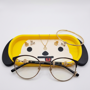  BTS BT21 Chimmy ihlette szemüveg- és ékszertartó tálca  - ékszer - ékszertartó - ékszertartó tál - Meska.hu