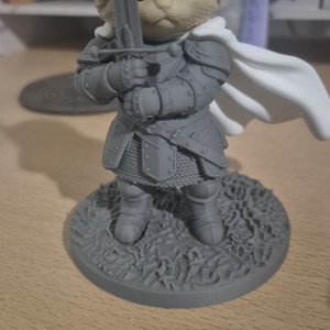 Kitten Knight mém 3D nyomtatott figura - Meska.hu