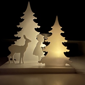 Téli varázs 3D kép, Otthon & Életmód, Dekoráció, Kép & Falikép, 3d képek, Fotó, grafika, rajz, illusztráció, Mindenmás, MESKA