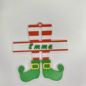 Manó karácsonyfadísz/ ajándékkísérő egyedi névvel, Karácsony, Karácsonyi lakásdekoráció, Karácsonyfadíszek, Fotó, grafika, rajz, illusztráció, MESKA