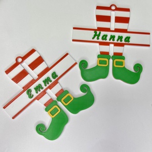 Manó karácsonyfadísz/ ajándékkísérő egyedi névvel - karácsony - karácsonyi lakásdekoráció - karácsonyfadíszek - Meska.hu