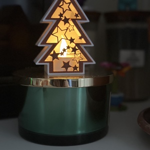 Karácsonyfa alakú ledes mécsestartó - karácsony - adventi díszek - adventi asztaldísz - Meska.hu Karácsonyfa alakú ledes mécsestartó - karácsony - adventi díszek - adventi asztaldísz - Meska.hu