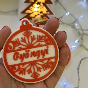 Egyedi karácsonyfadísz, ajándékkísérő, Karácsony, Karácsonyi ajándékozás, Karácsonyi képeslap, üdvözlőlap, ajándékkísérő, Fotó, grafika, rajz, illusztráció, MESKA