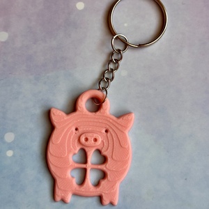 Újévi szerencsehozó charmok - táska & tok - kulcstartó & táskadísz - kulcstartó - Meska.hu