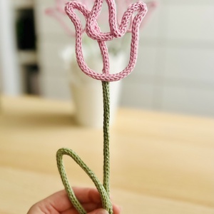 Tricotin tulipán - Meska.hu