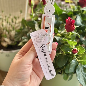 Nyuszis csokitartó - Meska.hu