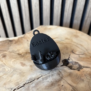 Húsvéti tojás tyúk mintával - Meska.hu