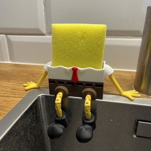 3D nyomtatott szivacstartó  SpongyaBob stílusban, Otthon & Életmód, Dekoráció, Dísztárgy, , MESKA