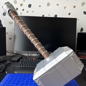 Thor kalapácsa - Mjölnir + Ajándék tartóval! - Meska.hu